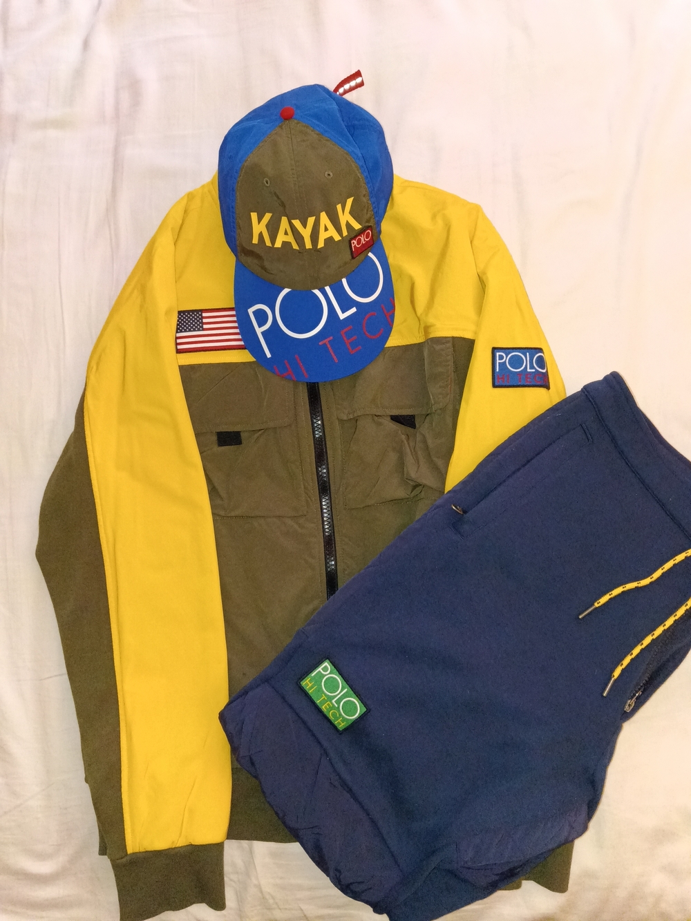 Polo Hi Tech Hat/Jacket/Joggers Set